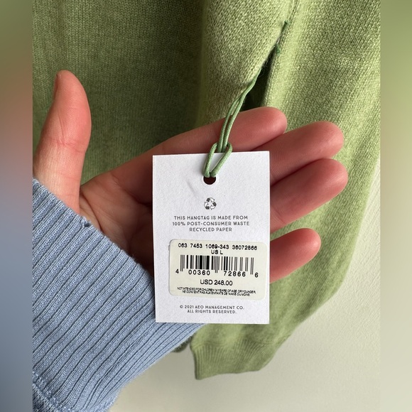 NWT American Eagle Cashmere Sweater AE77 Collection - Picture 3 of 5